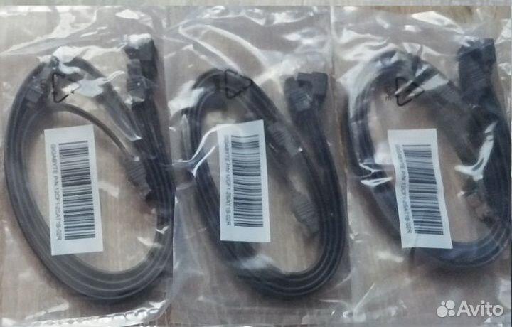 Sata3 кабель 6gb/s, новый, в упаковке 6 шт