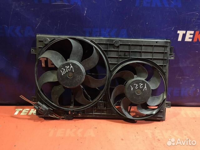 Вентилятор охлаждения Шкода Октавиа 1Z (2008 - 2