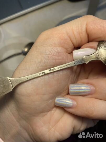 Ложка 84 пробы серебро 17 гр