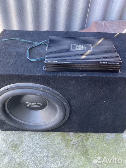 Усилитель для сабвуфера и сабвуфер