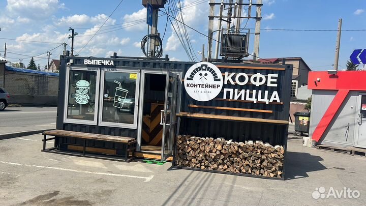 Павильон общепит контейнер морской