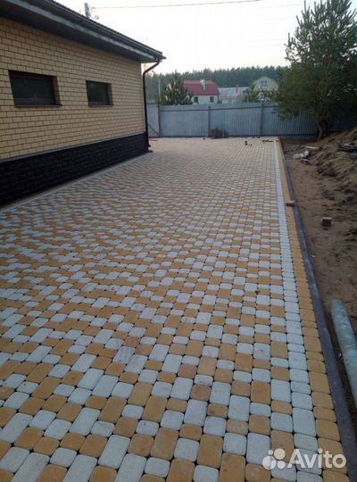Благоустройства укладка тротуарной плитки