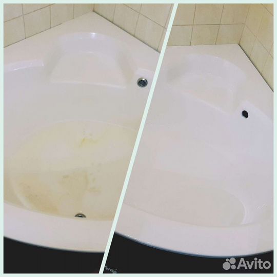 Реставрация ванн жидким акрилом в Волжском