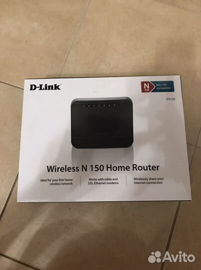 Беспроводной маршрутизатор D-Link adsl2+