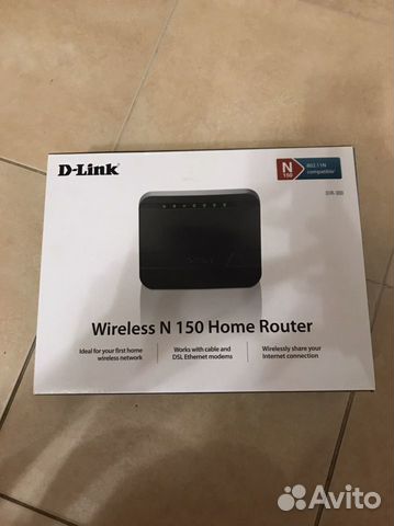 Беспроводной маршрутизатор D-Link adsl2+