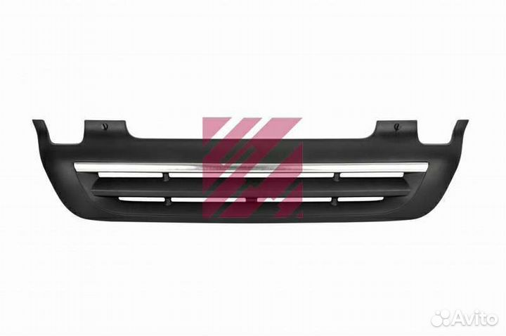 Решетка в бампере черный пластик DAF LF