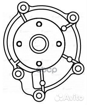 Насос водяной для а/м Mercedes-Benz A (04) /B