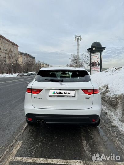 Jaguar F-Pace 2.0 AT, 2017, 154 000 км