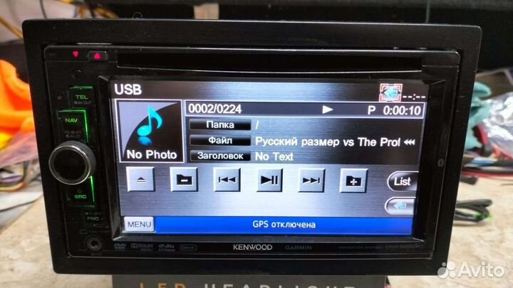 Kenwood DNX 5260BT магнитола