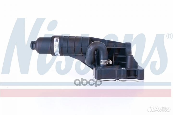 Радиатор масляный в сборе с корпусом mercedes E