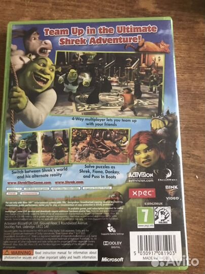 Shrek forever after xbox360