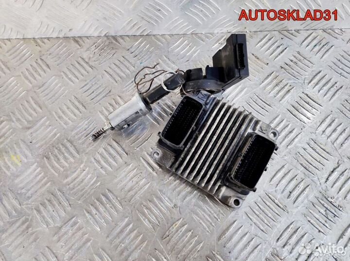 Эбу комплет Opel Vectra B Z16XE 12230554 Бензин