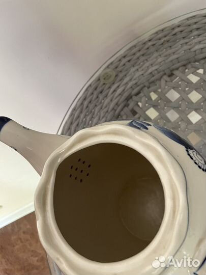 Чайник заварочный гжель