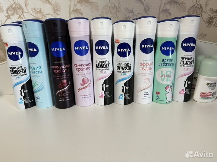 Дезодорант женский nivea garnier