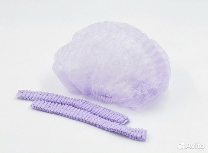 Шапочки одноразовые 100 шт/упаковка