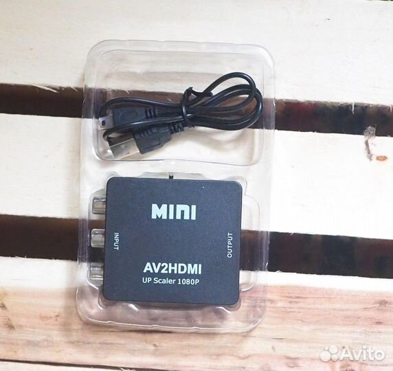 Конвертер hdmi RCA AV2hdmi