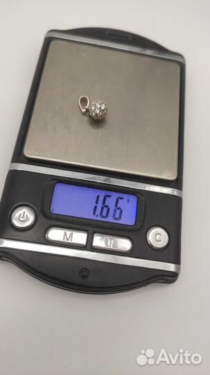 Подвес серебро 925 проба вставка фианиты №10 985