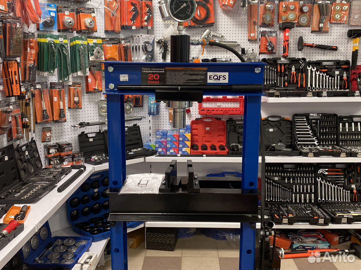 Пресс гидравлический ручной/ножной, 20 тонн