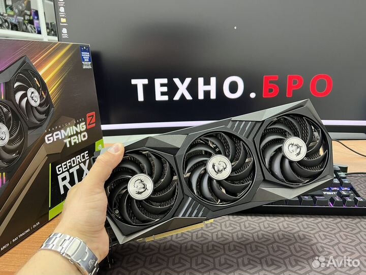 Видеокарта MSI RTX 3080 Gaming Z Trio в идеале
