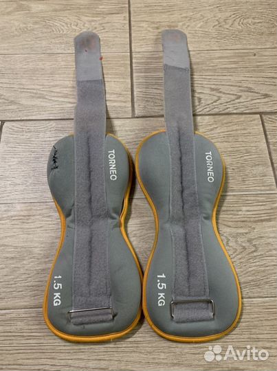 Утяжелители torneo 1,5 кг