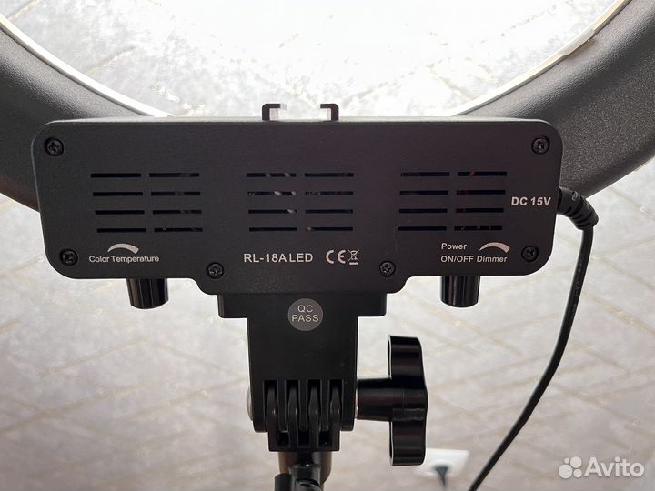 Кольцевая лампа 54 см бу