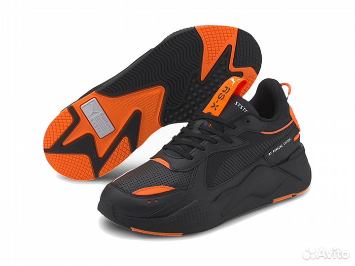 Puma RS-X Black/Orange/White