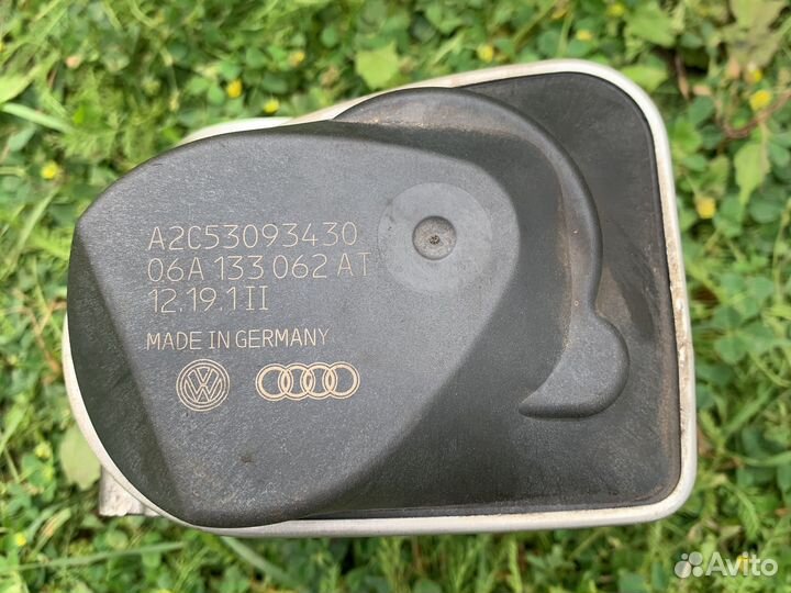 Дроссельная заслонка skoda octavia а5 1.6 bse