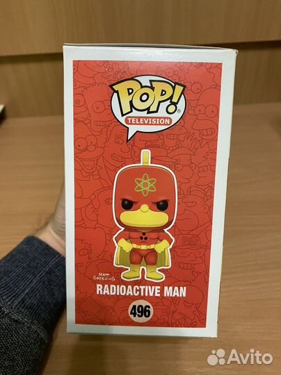 Funko Simpsons Radioactive man 496