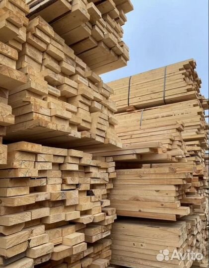 Обрезной брус доставка