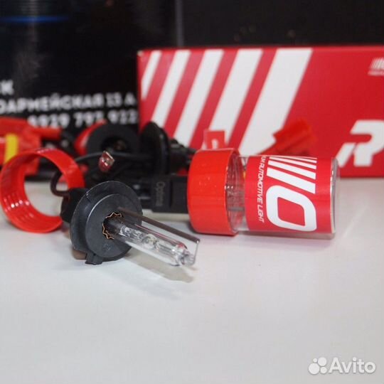 Ксеноновые лампы Optima Premium Red Line Н1,Н7,Н11