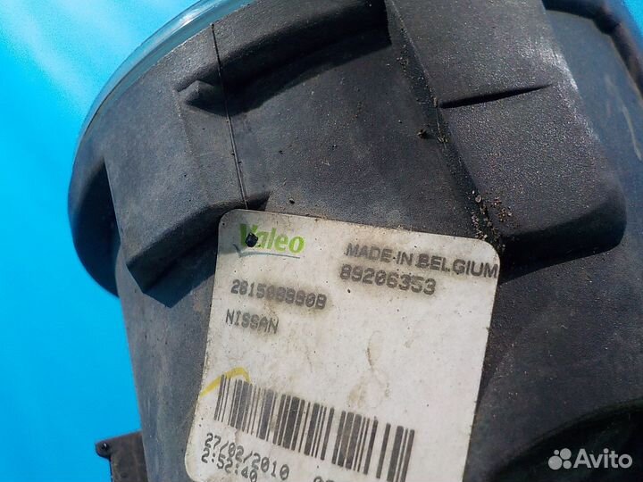 Фара противотуманная Nissan Nissan X-Trail (T31) 2