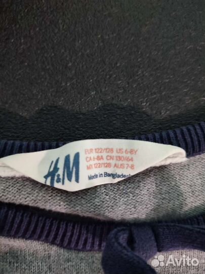 Пакет платьев,футболки,леггенсы h&m 110-122