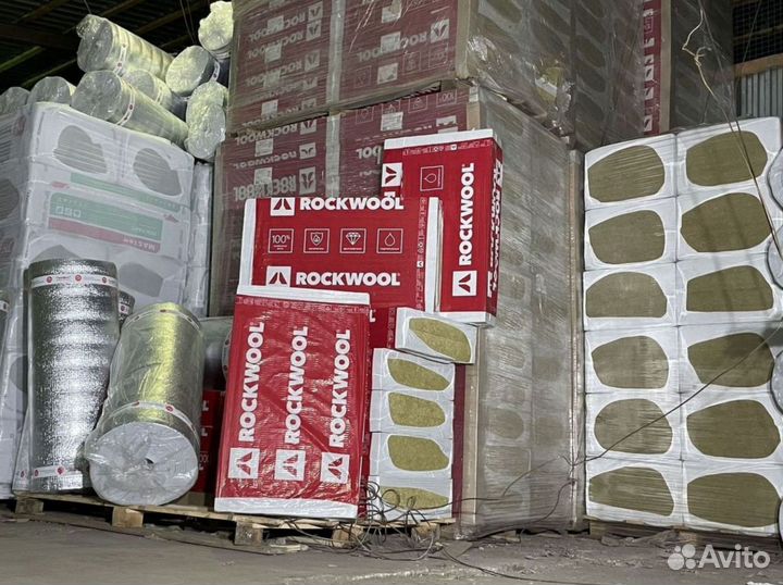 Утеплитель Rockwool Рокфасад 50 для фасада под шту