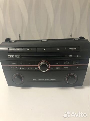 Магнитола штатная mazda 3 bk