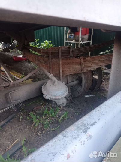 Ось для прицепа камаз в сборе