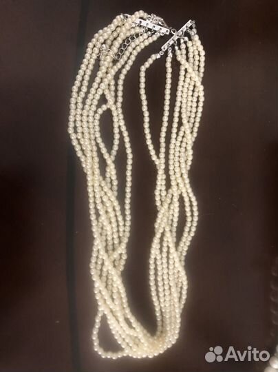 Бусы из натурального камня