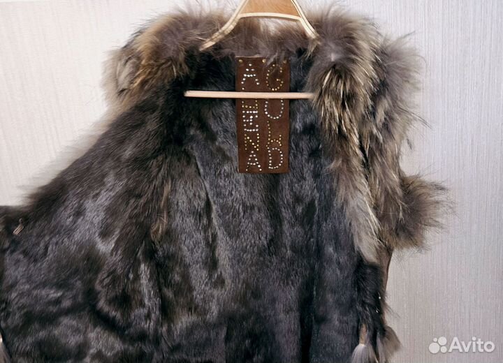 Жилетка меховая женская 44 46 премиум