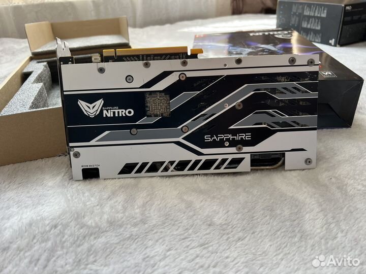 Видеокарта rx580 8gb sapphire nitro+