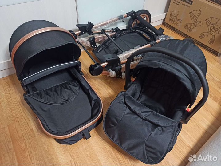 Детская коляска Wisesonle 3в1 оригинал новые