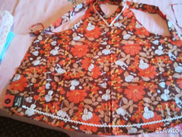 Кухонный фартук новый СССР г.Рига х/б