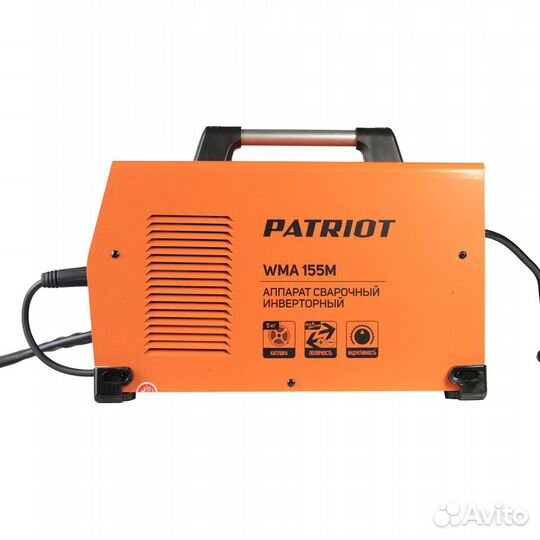 Полуавтомат сварочный инверторный patriot WMA 155