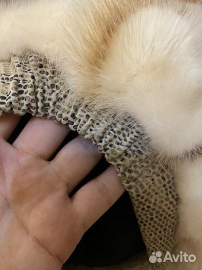 Шапка норковая женская новая