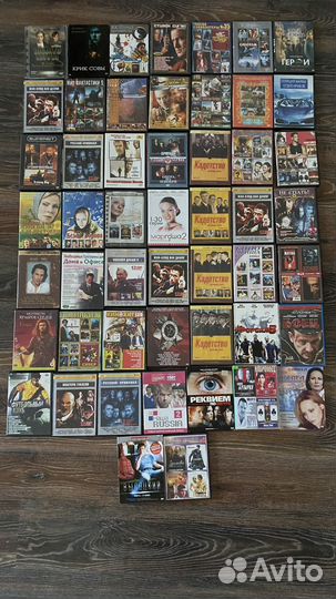 Фильмы и сериалы на DVD