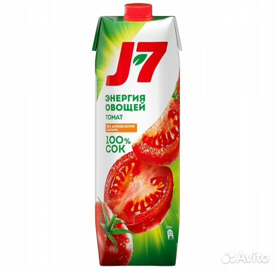 Опт - Сок J7 Томат 1л
