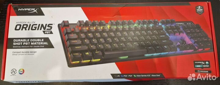 Клавиатура HyperX Alloy Origins PBT