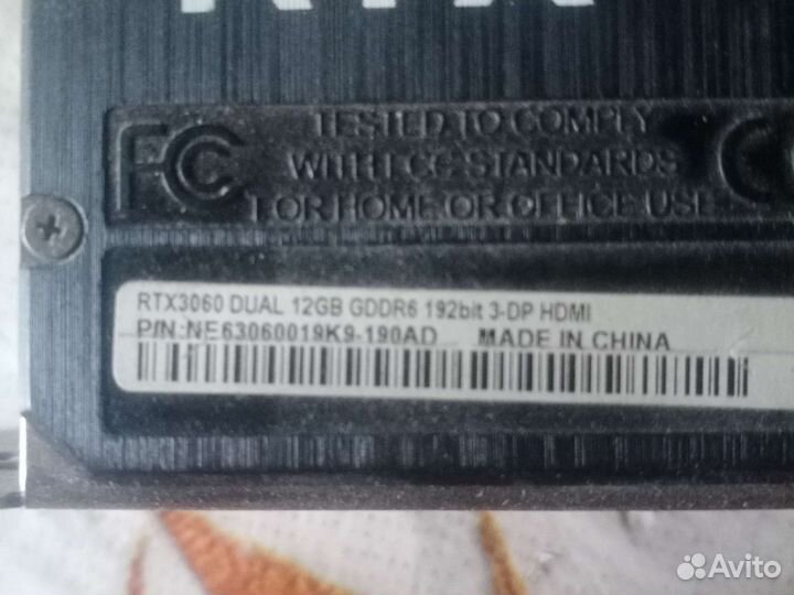 Palit GеForce RTX 3060 Dual 12gb