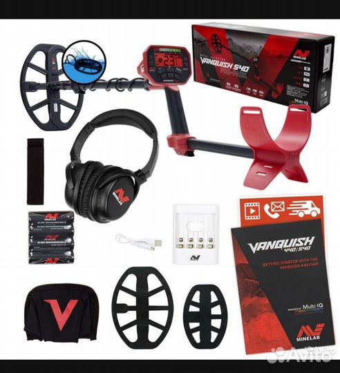 Металлоискатель minelab vanquish 540 pro pack