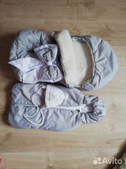 Конверт на выписку зимний