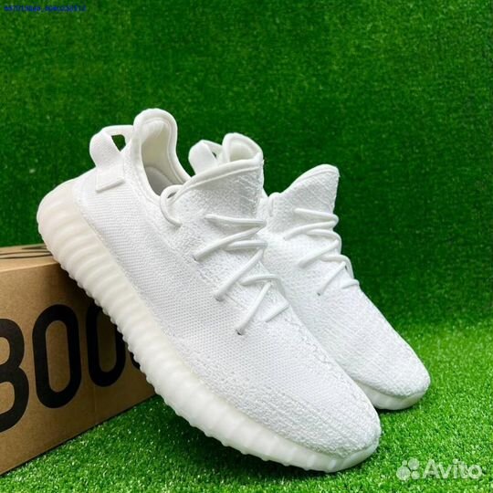 Adidas Yezzy Boost 350 White (Арт.77061)