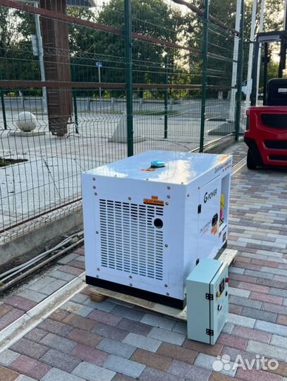 Дизельный генератор 12 kW g-power трехфазныйDG1300